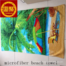 diferentes toallas de playa de diseño impreso / toallas de playa velour / toallas de playa de microfibra